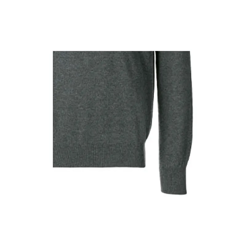 Zegna FW21 Cashmere Sweater Men's Gray-4