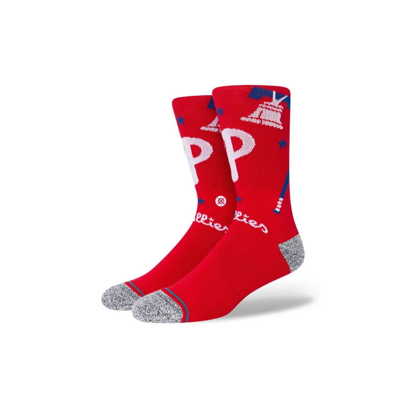 Stance Mid Calf Socks Unisex 1 Pack Red-0