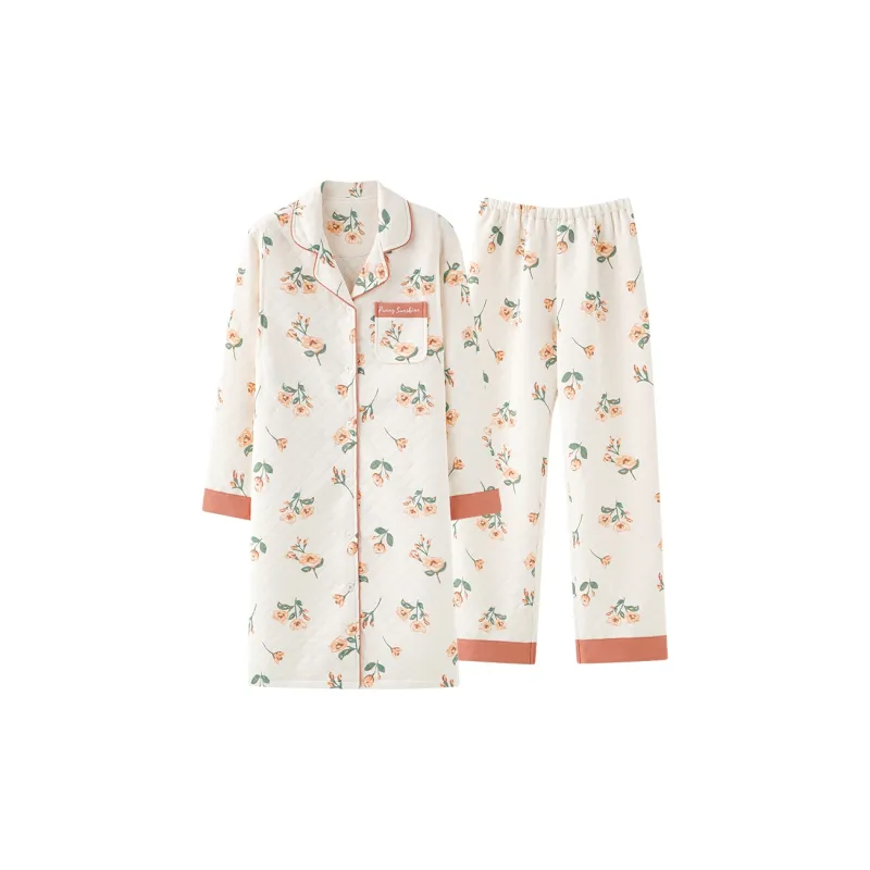 MADALLO Pajama Set Women's Shrimp Red-0