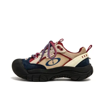OICIRCLE Cushioning Low Top Hiking Shoes Women's Ancora Red