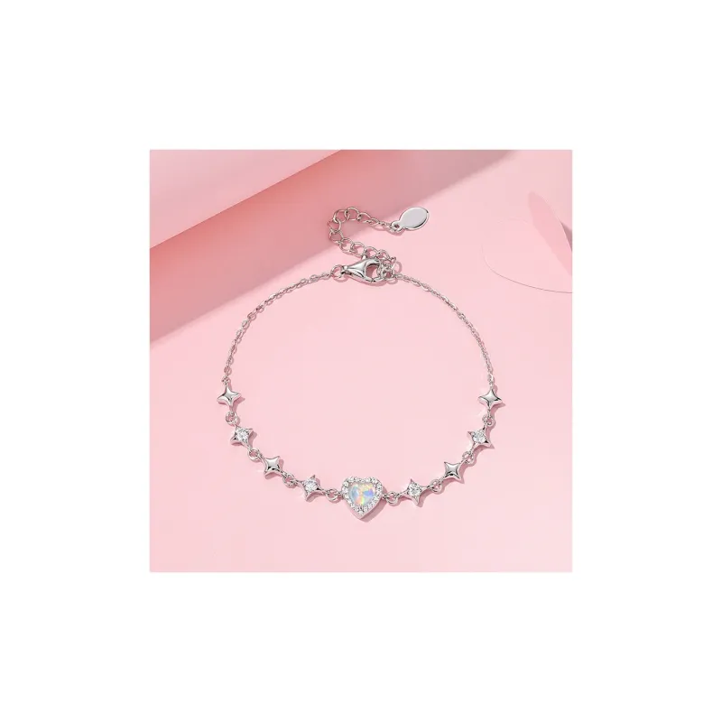 KADER 925 Sterling Silver Bracelets Women's Silver-5