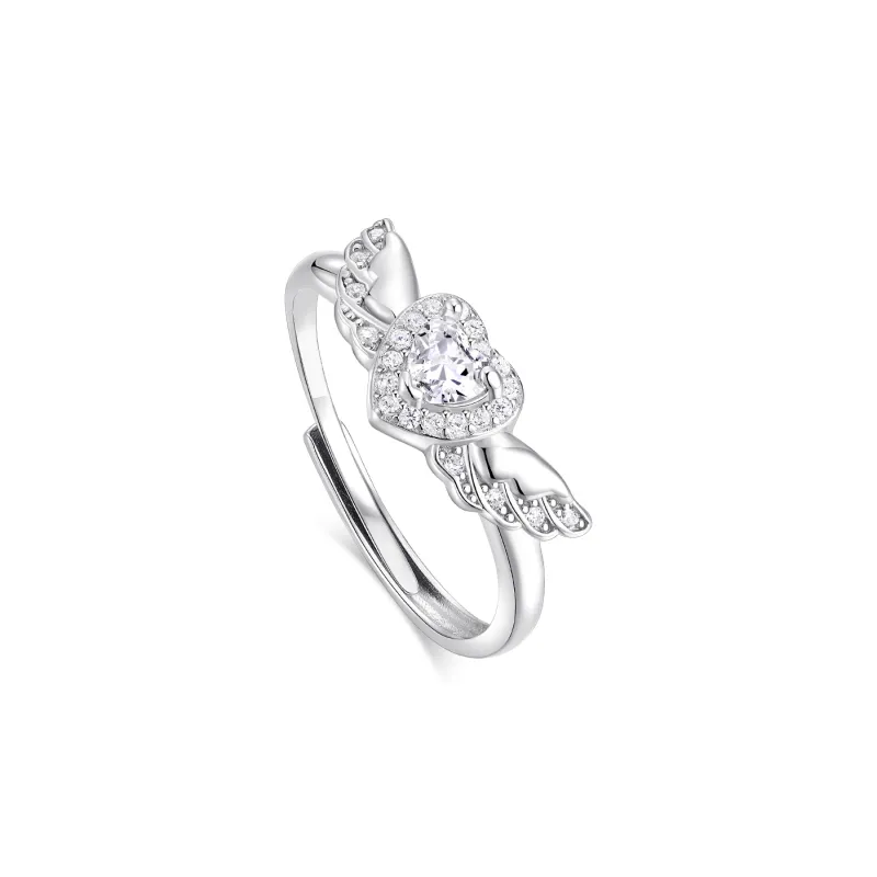 KADER 925 Sterling Silver Rings Unisex Silver Box-1