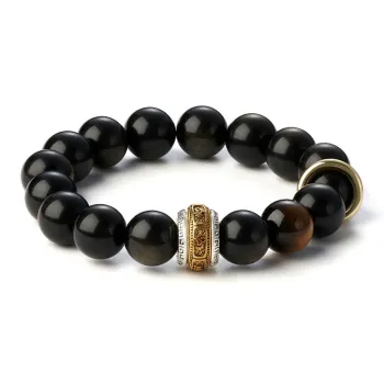 Topgirl Obsidian Bracelets Men's