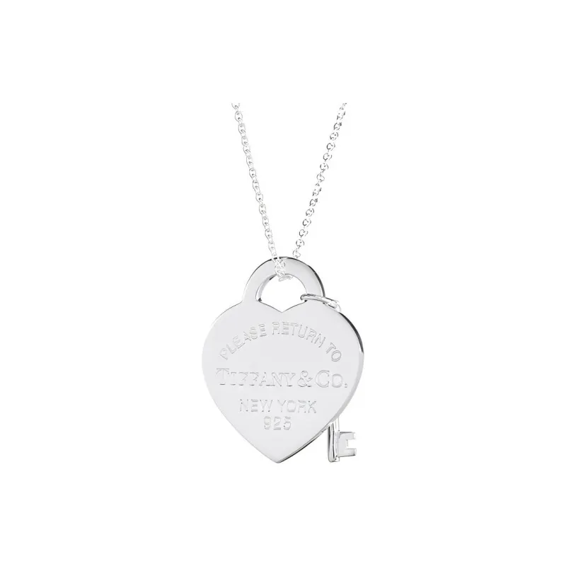TIFFANY & CO. Return To Tiffany Collection 925 Sterling Silver Necklaces Women's Silver-0