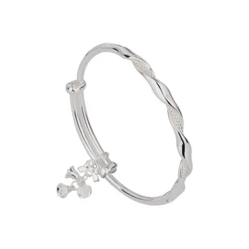 As Fury 999 Fine Silver Sterling Silver Bracelets Women's