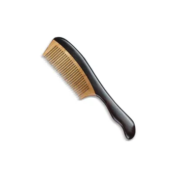 DALONG African Blackwood Cloud Wave Wooden Comb Unisex