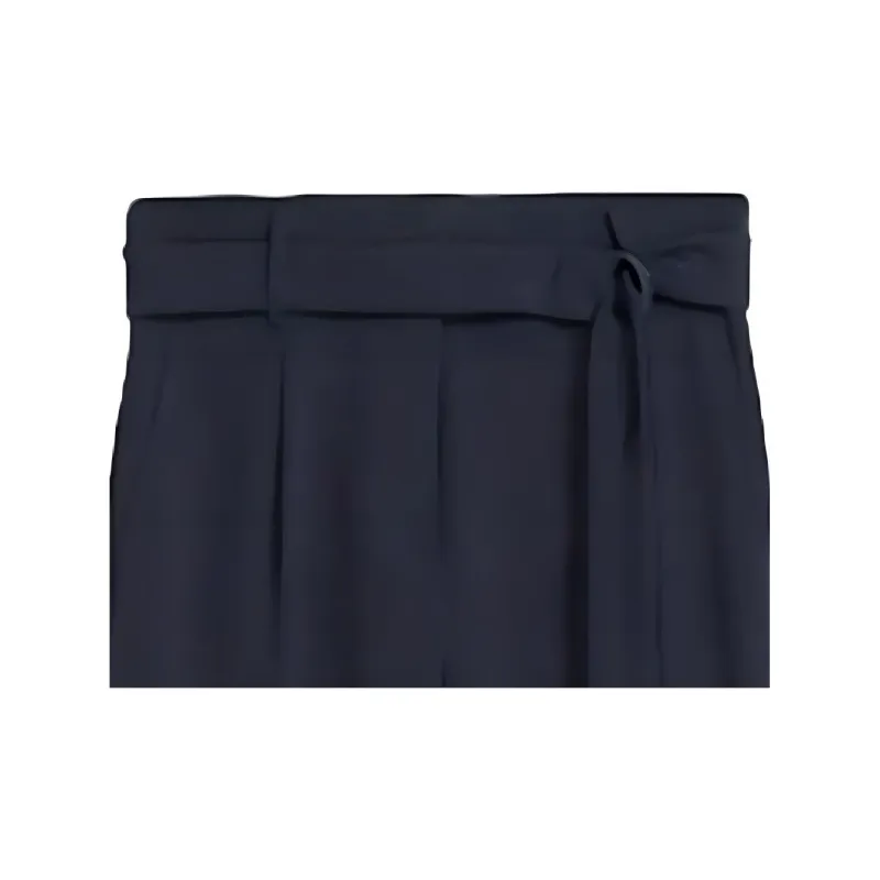 MaxMara Studio Business Suit Women's Marine Dark Blue-4