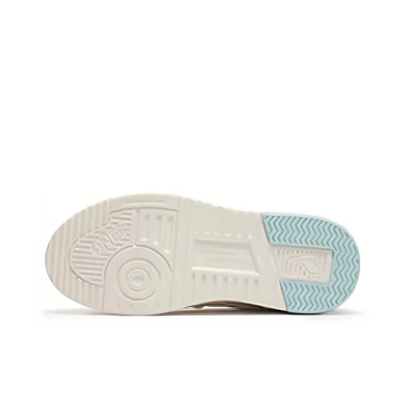361° Starry Sky 3 Abrasion Resistant Breathable Low Top Skateboard Shoes Women's White Green-3