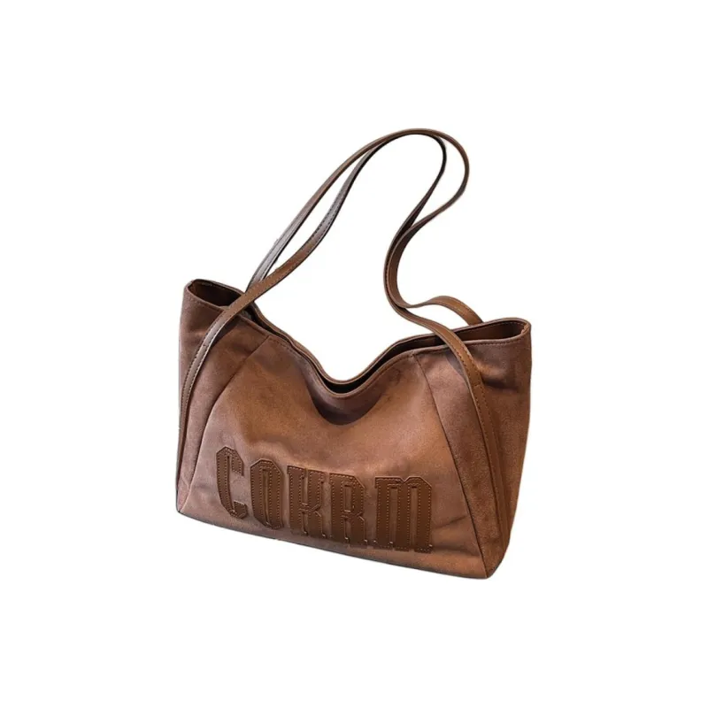Yalu Suede Tote Bag, Shopping Bag, Shoulder Bag Regular Women's Multicolor-6