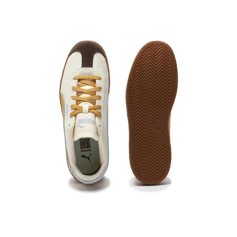 PUMA Wear resistant And Lightweight Low Top Skateboard Shoes Unisex Ecru-4