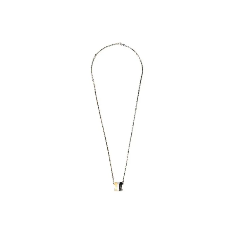 LOUIS VUITTON Monogram Bold Necklace-4