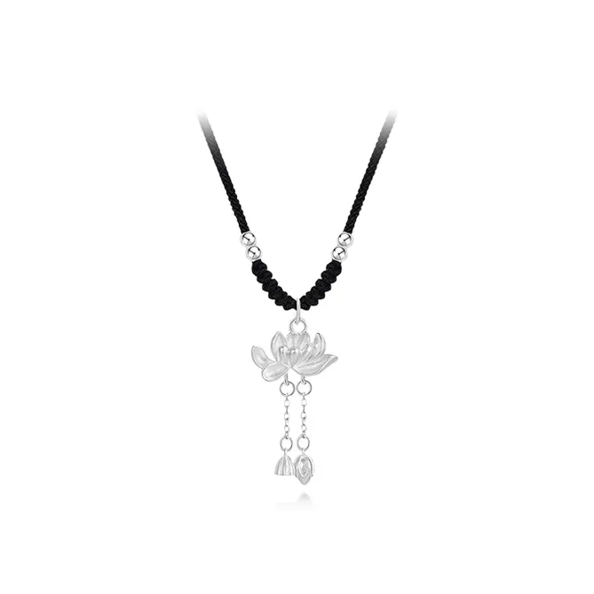 ROGA Braided String Necklaces Unisex-0