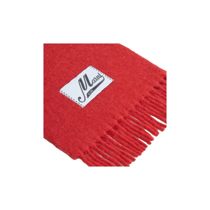 MARNI Brushed Alpaca Scarf-1