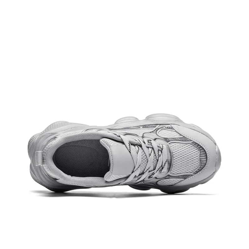 OFFER AITR Anti Slip And Wear Resistant Height Increasing Low Top Chunky Sneakers Men's-15