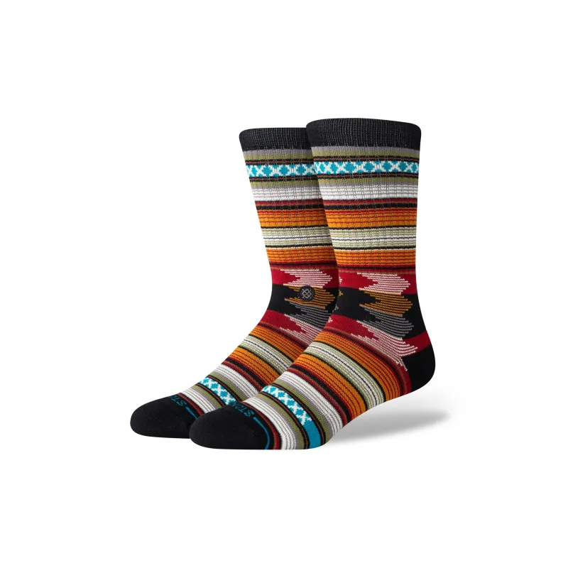 Stance Mid Calf Socks Unisex 1 Pack Light Blue-8