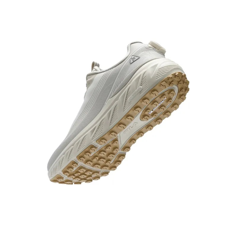 FILA BOA EXPLORER Non slip Breathable And Wear resistant Low Top Running Shoes Men's Gray-4
