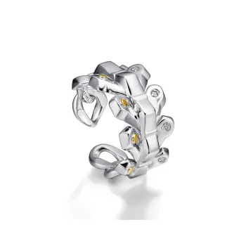 ICEWALD 925 Sterling Silver Rings Women's Silver