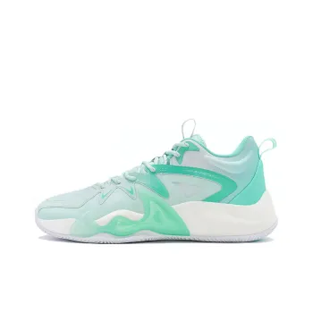 XTEP War Mastiff 3.5SE Cushioning Anti Slip And Wear Resistant Low Top Basketball Shoes Men's Foam Green