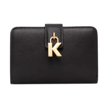 KARL LAGERFELD / Karl Lagerfeld Jeans Logo charm Zipped Wallet