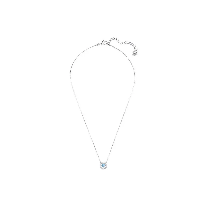 Swarovski Alloy Necklaces Women's Blue-2