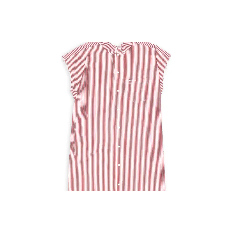Balenciaga Short-Sleeved Dresses Women's Deep Red-4