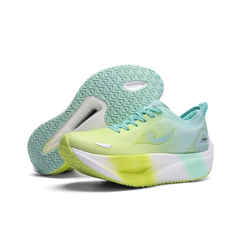 YUDONG Running Shoes Men Low Top Green-3