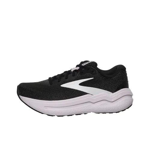 Brooks Anti Slip Wear Resistant Low Top Training Running Shoes Women's Black