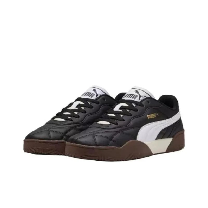 PUMA Tifosi Abrasion Resistant Low Top Skateboard Shoes Unisex Black White-2