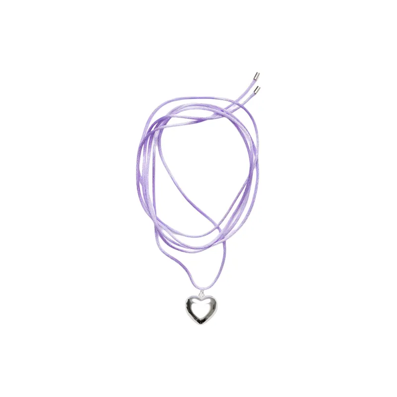 ANNI LU Brass Necklaces Women's Purple-1