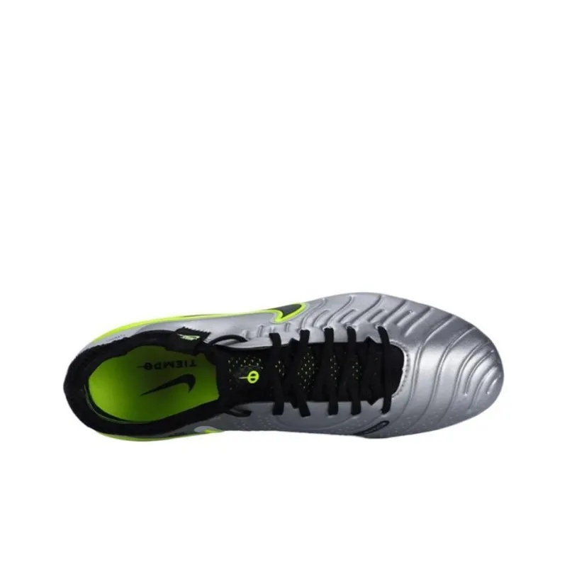 Nike Tiempo Legend 10 Elite Fg Metallic Silver Volt Black-2