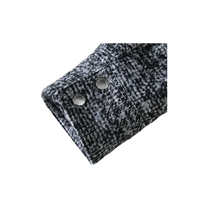 KARL LAGERFELD Coats Unisex Gray-2