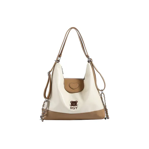 GOBLIN SHARKS 1759 PU Backpack Women's Khaki