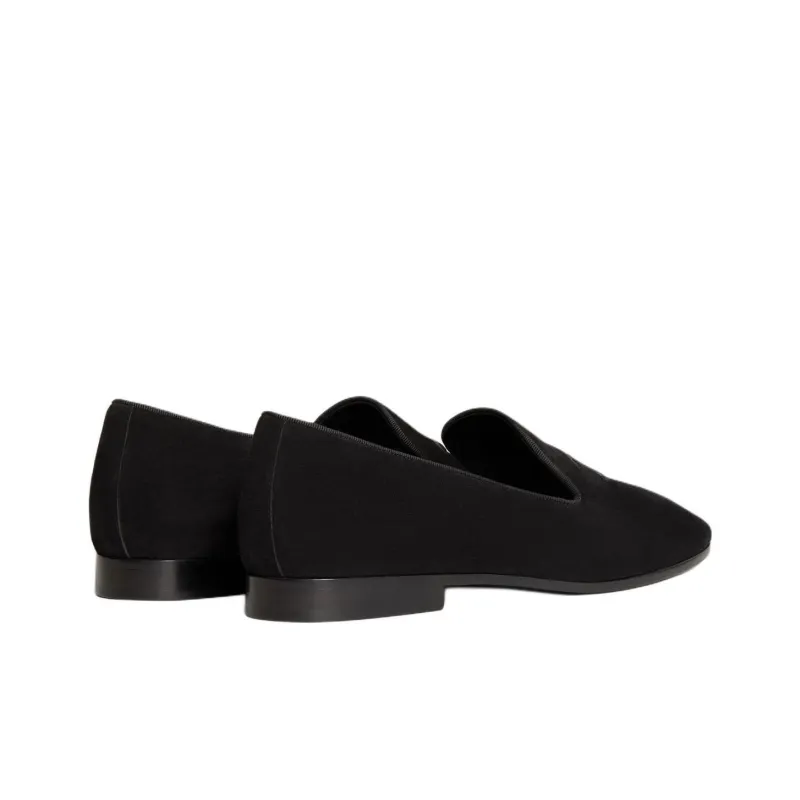 CELINE Triomphe Loafers Men's Black-3