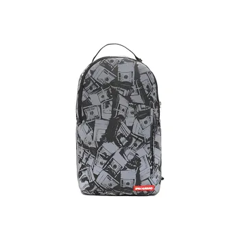 SPRAYGROUND Fabric Laptop Backpack Medium Size Unisex White
