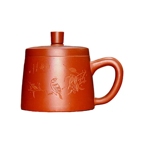 TAOMINGYI Yixing Zisha Cup Original Mine Zhi Nai Big Red Robe High-End Teaware Water Cup Tea Cup Brown
