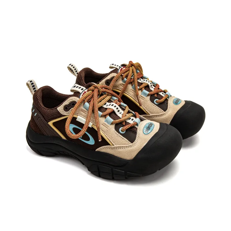 OICIRCLE Earthy Collection Low Top Hiking/Trekking Shoes Women's Sea Salt Milk Coffee-1