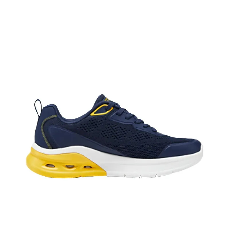 Skechers Bob's Anti Slip Wear Resistant Low Top Running Shoes Men's Blue-1