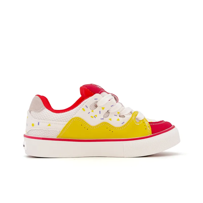 FULLXUAN Niche Cute Little Cat Students' Party Versatile Low-Top Skateboard Shoes Women's-47