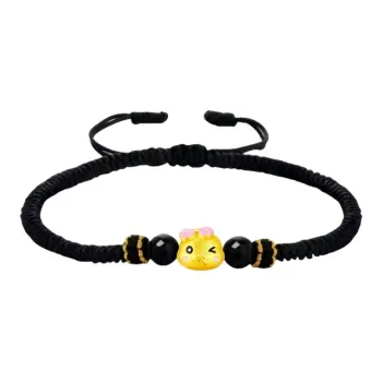 Double Happiness Gift Agate Bracelets Unisex