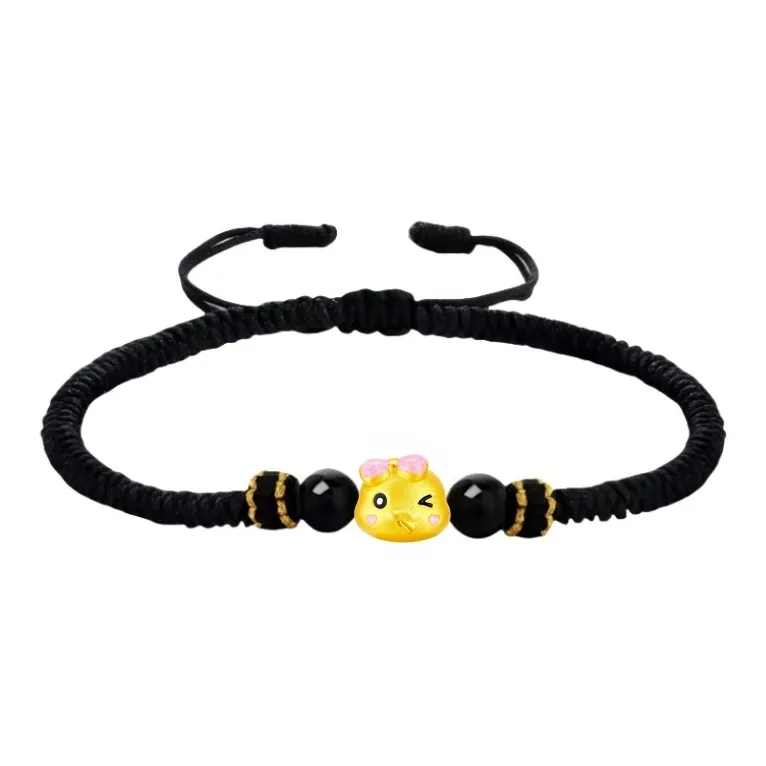 Double Happiness Gift Agate Bracelets Unisex-0