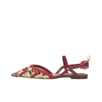 FENDI Colibrì Lite Pointed Toe Ballerina Shoes Women's