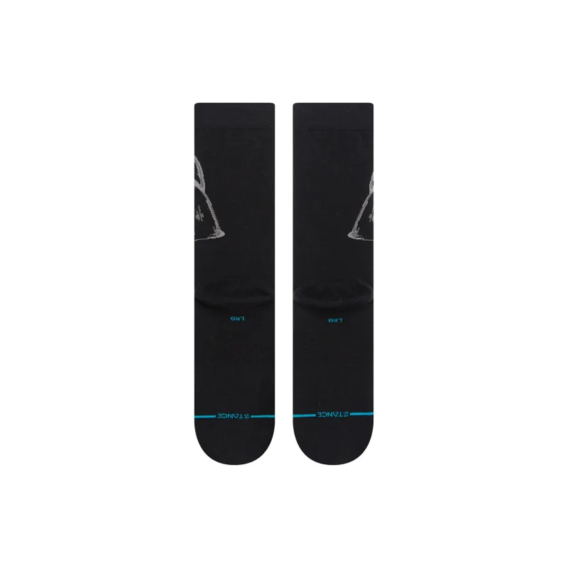 Stance Mid Calf Socks Unisex 1 Pack Black-2