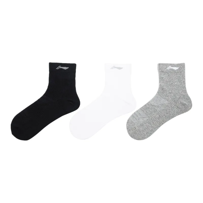 LiNing Ankle Socks Unisex 1 Pack Black-0