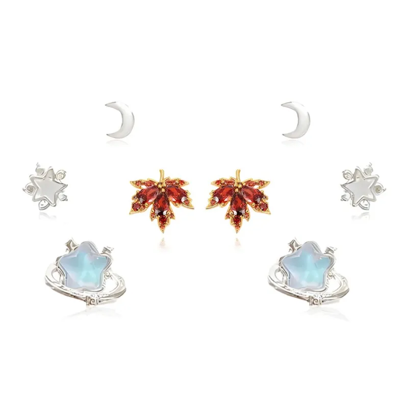 COPI Alloy Clip On Earrings Unisex-10