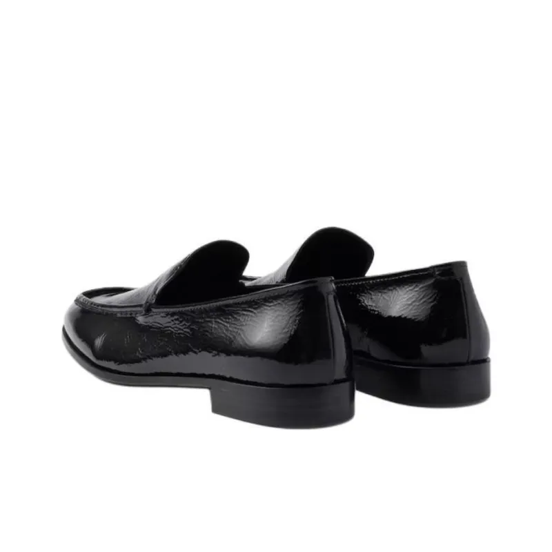 PRADA Mocassini Loafers Women's Black-4