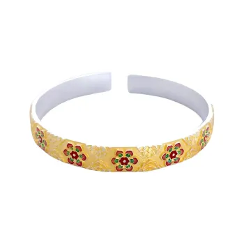 XIFULI 999 Fine Silver Bangles Women's