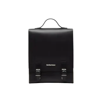 Dr.Martens Leather Backpack Regular Unisex Black
