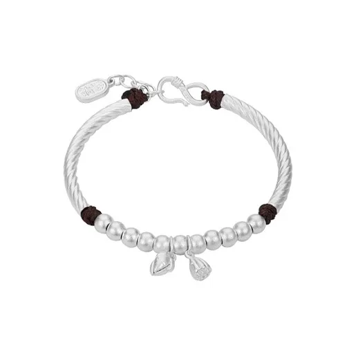RURA S999 Fine Silver Bracelets Women's Silver-0