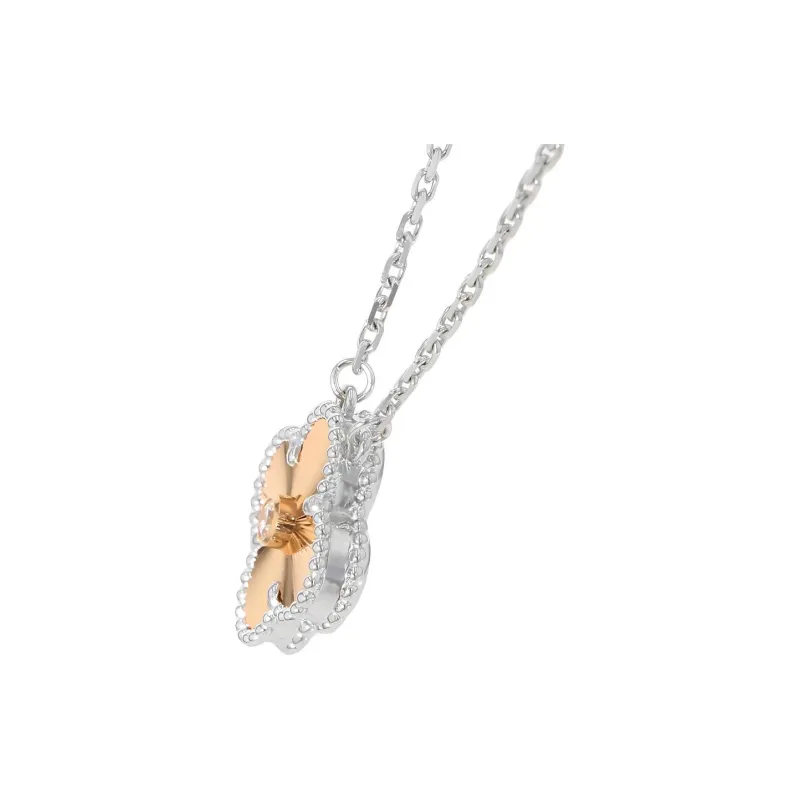 Van Cleef & Arpels Rose Gold Necklaces Women's Rose Gold-2