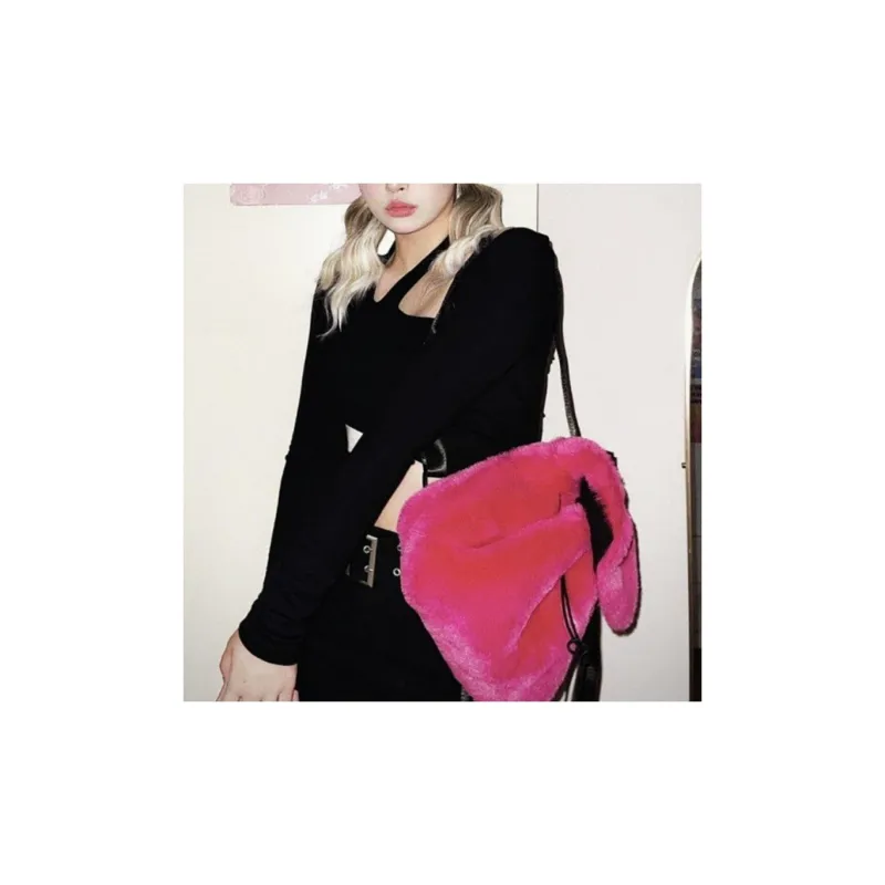 DALO Plush Backpack Women's Multicolor-11